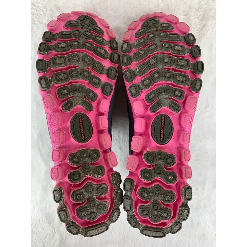 Skechers Flex Women's Slip-On Sneakers Gray/Pink Size 9 22142